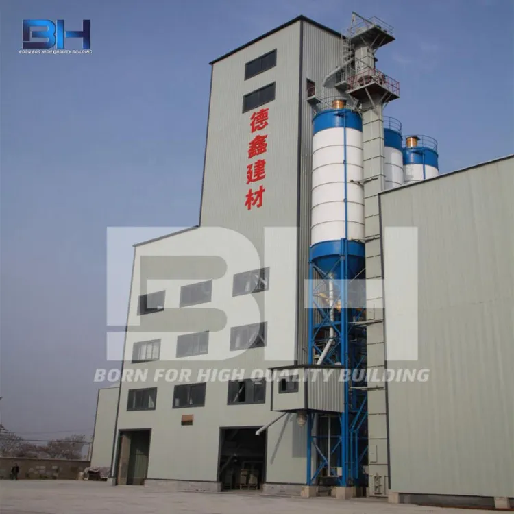 High Efficiency Putty Powder Cement Glue Production Line Tile Adhesive Manufacture Machine — image 3