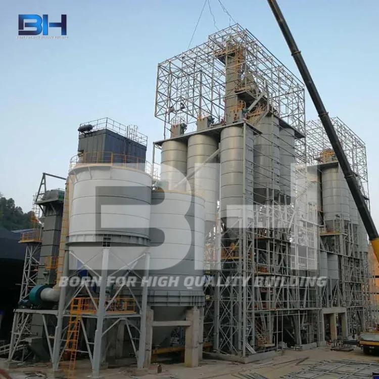 High Efficiency Putty Powder Cement Glue Production Line Tile Adhesive Manufacture Machine — image 4