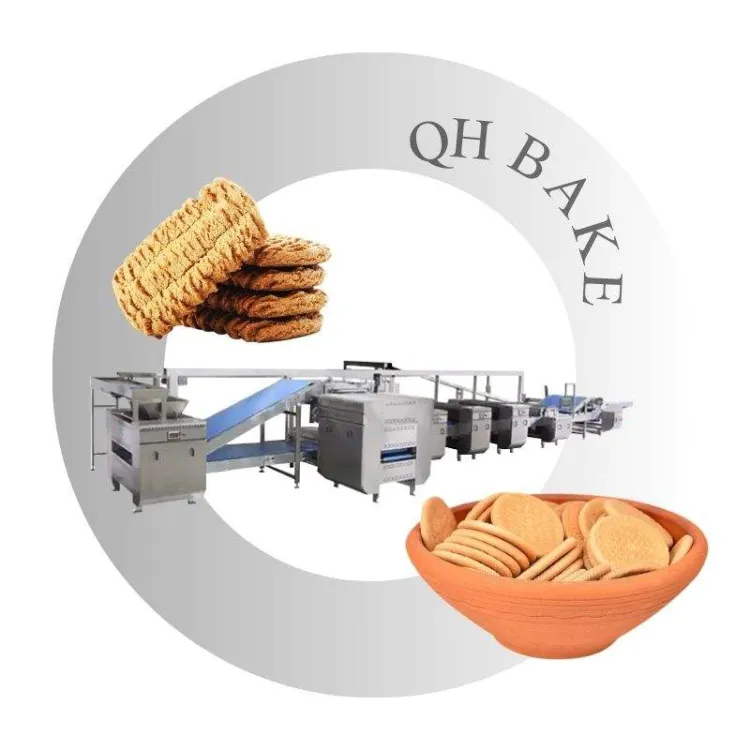 Stable Running Automatic Biscuit Processing Machinery Large Capacity Food Production Line — image 2