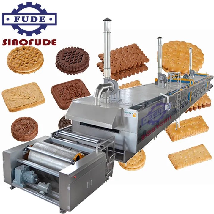 2023 Annual Burst Full Automatic Cookie Biscuit Making Machine Production Line — image 4