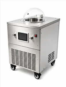 Digital Display Ice Cream Making Machine Single Cylinder 5L Hard Gelato Batch Freezer Stainless Steel Countertop Housing — image 6