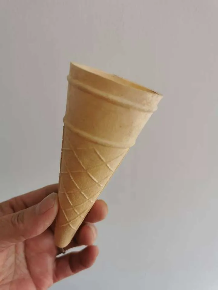 Semi Automatic Ice Cream Cone Making Machine Stainless Steel Wafer Sugar Cone Baker — image 1