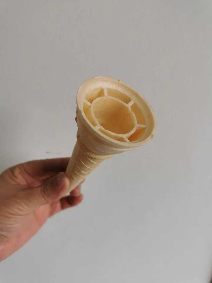 Semi Automatic Ice Cream Cone Making Machine Stainless Steel Wafer Sugar Cone Baker — image 2