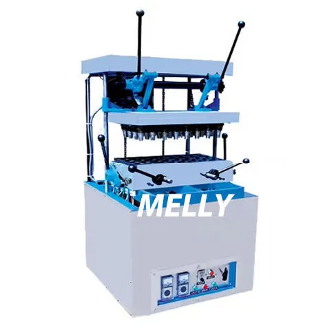 Semi Automatic Ice Cream Cone Making Machine Stainless Steel Wafer Sugar Cone Baker — image 5