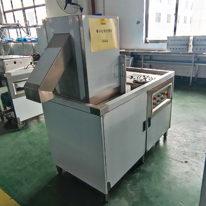 Industrial Stainless Steel Commercial Food Waste Disposer Restaurant Waste Treatment Machinery Electric Batch Food Waste — image 5