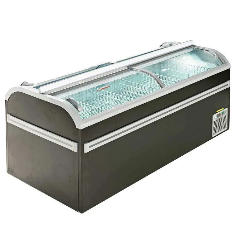 Supermarket Countertop Meat Display Ice Cream Display Freezer for Ice Cream — image 4