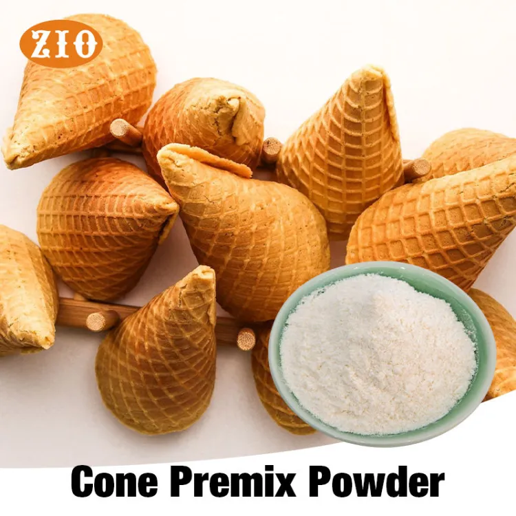 Crispy Cone Premix Powder for Ice Cream Making Bagged OEM/ODM Custom — image 2