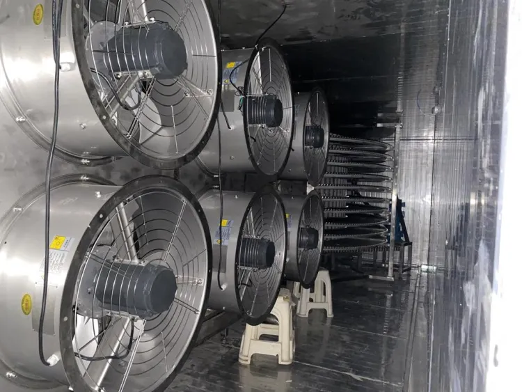 Industrial Automatic Spiral Tunnel Freezer Liquid Nitrogen Evaporation Quick Freezing Machine for Fish Fillet Seafood Processing — image 2
