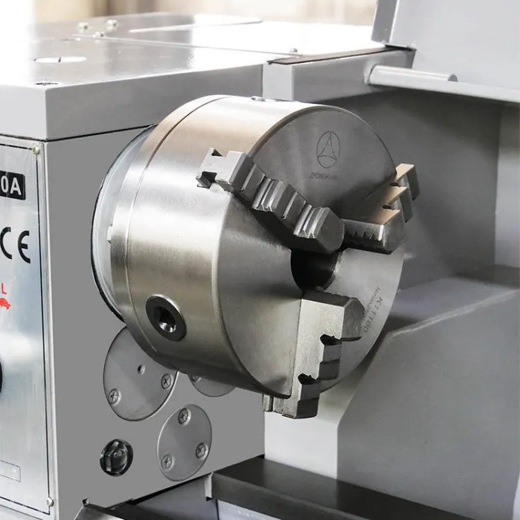 CJM320A Brand Bench Lathe Parallel Lathe Hobby Manual Lathe Machine Tool From for Metal Processing — image 3