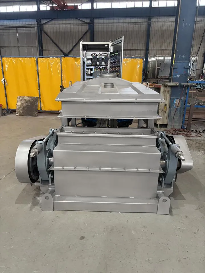 Corrosion Resistant Stainless Steel Double Roll Crusher 1-50 T/h for Table Salt Grinding and Calibration — image 3