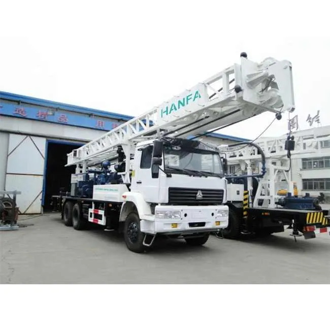 600m Hydraulic Truck Mounted diesel Deep Borehole Water Well Cars Drill Rig Machines — image 5