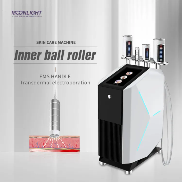 9D Weight Loss Skin Tightening Cellulite Reduction Inner Ball Roller Body Shaping Massage Machine — image 2