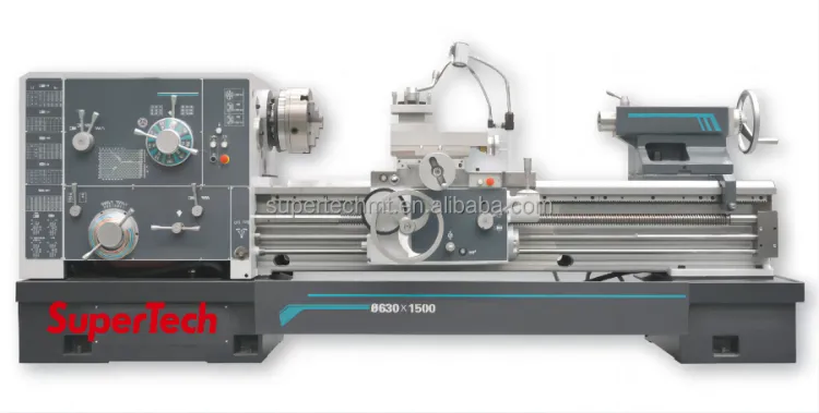 Heavy Duty Lathe Model CW6280E/2000 - Professional Equipment for Large Workpiece Turning Operations — image 4