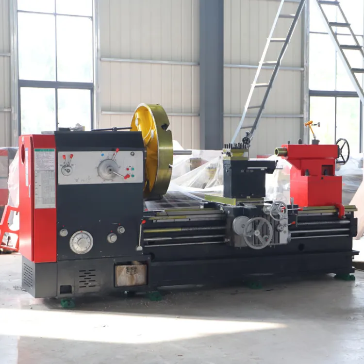 of Large Bore Heavy Lathe CW6180 Horizontal Ordinary Lathe 6180 — image 2