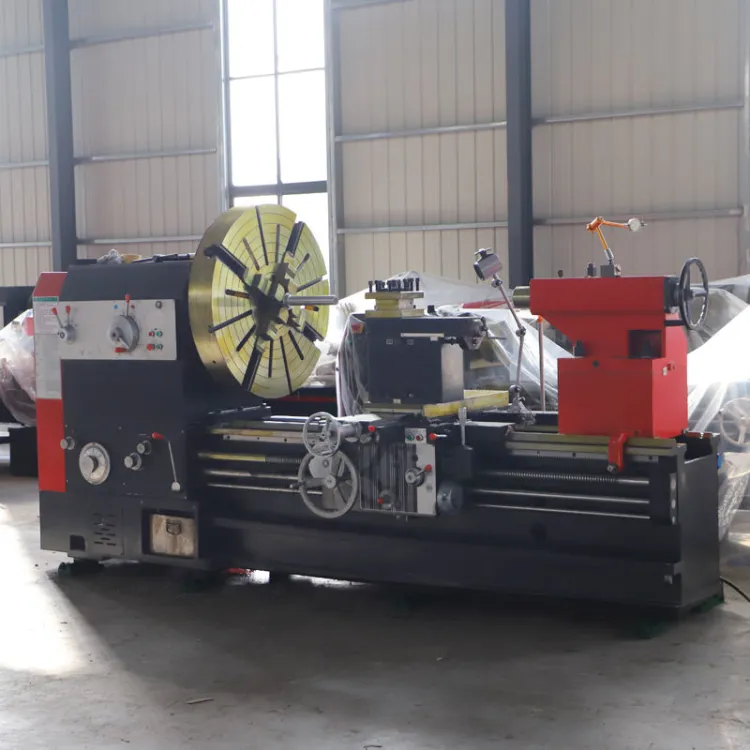 of Large Bore Heavy Lathe CW6180 Horizontal Ordinary Lathe 6180 — image 3
