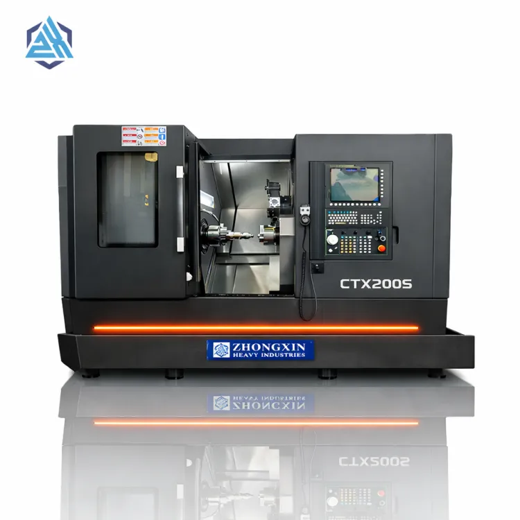 CTX200S Cnc Router Cnc Machine Tool Spindle Bench Lathe Watchmaker Lathe Lathe Mill Combo — image 1