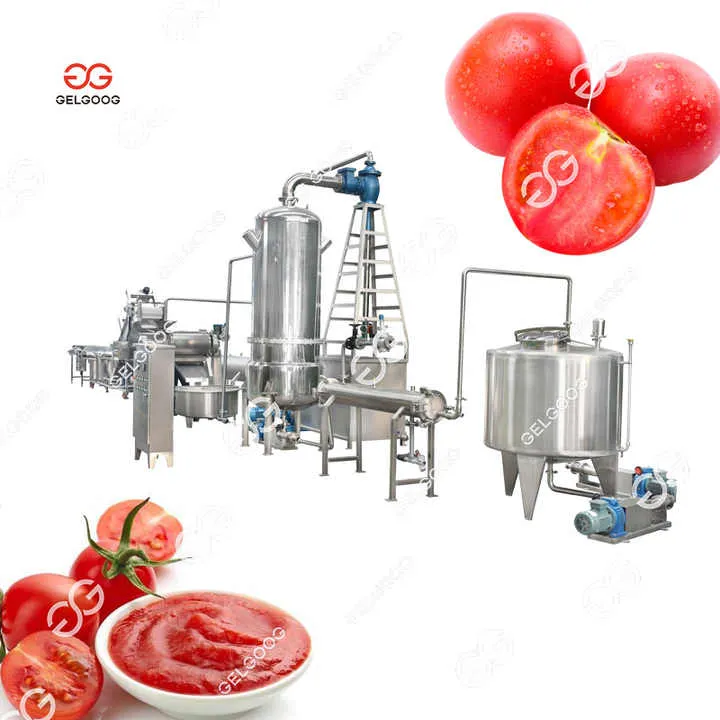 Complete Automatic Tin Can Tomato Paste Making Line Sauce Ketchup Filling And Filter Concentrated Tomato Paste Production Line — image 2