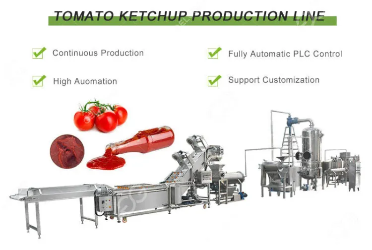 Complete Automatic Tin Can Tomato Paste Making Line Sauce Ketchup Filling And Filter Concentrated Tomato Paste Production Line — image 3