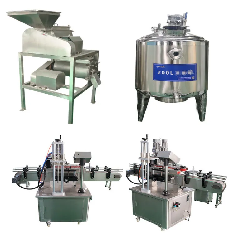 Lerford Industrial Automatic Complete Tomato Paste Processing Plant Turnkey Line 500kg/h High Efficiency Easy Operate Food — image 4