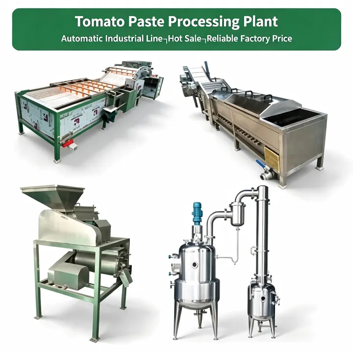 Lerford Industrial Automatic Complete Tomato Paste Processing Plant Turnkey Line 500kg/h High Efficiency Easy Operate Food — image 6