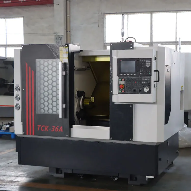 Rigid WOJIE CE Certified TCK36A CNC Lathe Machine for Precision Auto Parts — image 6