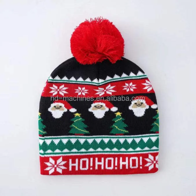 HD365 High Speed Circular Computerized Jacquard Hat and Scarf Knitting Machine for Club Scarf Beanie — image 6
