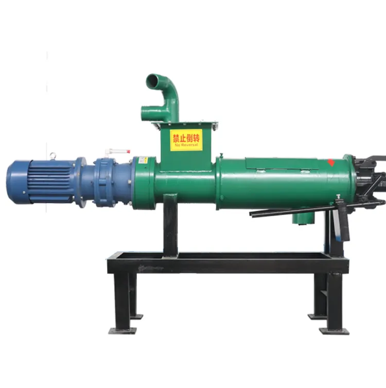 Portable Screw Type Sludge Dewatering Machine Solid Liquid Separator with Motor and Pump for Farms — image 1