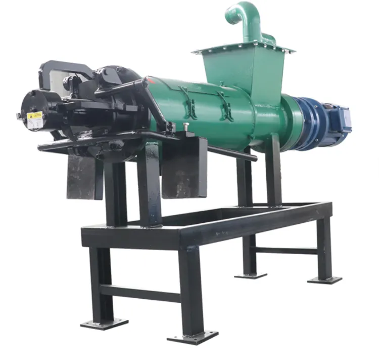 Portable Screw Type Sludge Dewatering Machine Solid Liquid Separator with Motor and Pump for Farms — image 2
