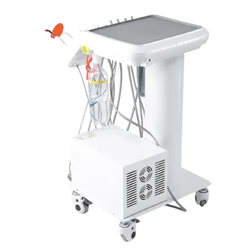 B033 Portable Dental Unit with Self-Contained Air Compressor & Curing Light - 65 L/min, 0.6 MPa, 40 dB — image 1