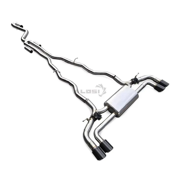 Exhaust Valvetronic Catback System for BMW 540 540i G30 G38 B58 3.0T Stainless Steel Performance Muffler Upgrade — image 3