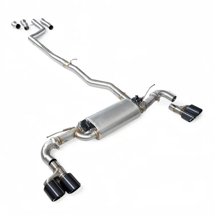 Exhaust Valvetronic Catback System for BMW 540 540i G30 G38 B58 3.0T Stainless Steel Performance Muffler Upgrade — image 4