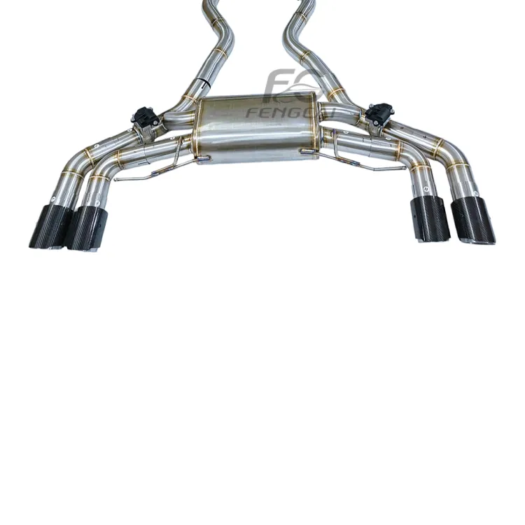 Performance Exhaust Exhaust Valvetronic Catback System for BMW M240i G42 3.0T SS304 Muffler Car Tuning Exhaust Upgrade — image 5
