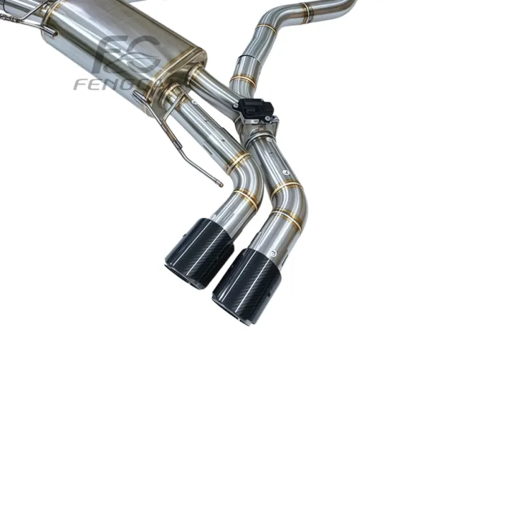 Performance Exhaust Exhaust Valvetronic Catback System for BMW M240i G42 3.0T SS304 Muffler Car Tuning Exhaust Upgrade — image 6