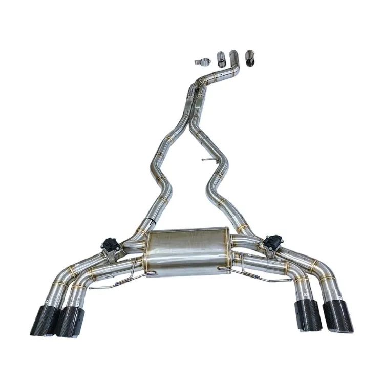 SUS304 Exhaust Performance Muffler for BMW M340i M440i G20 G22 G26 B58 2019-2026 LCI Custom Exhaust Valvetronic Exhaust System — image 3