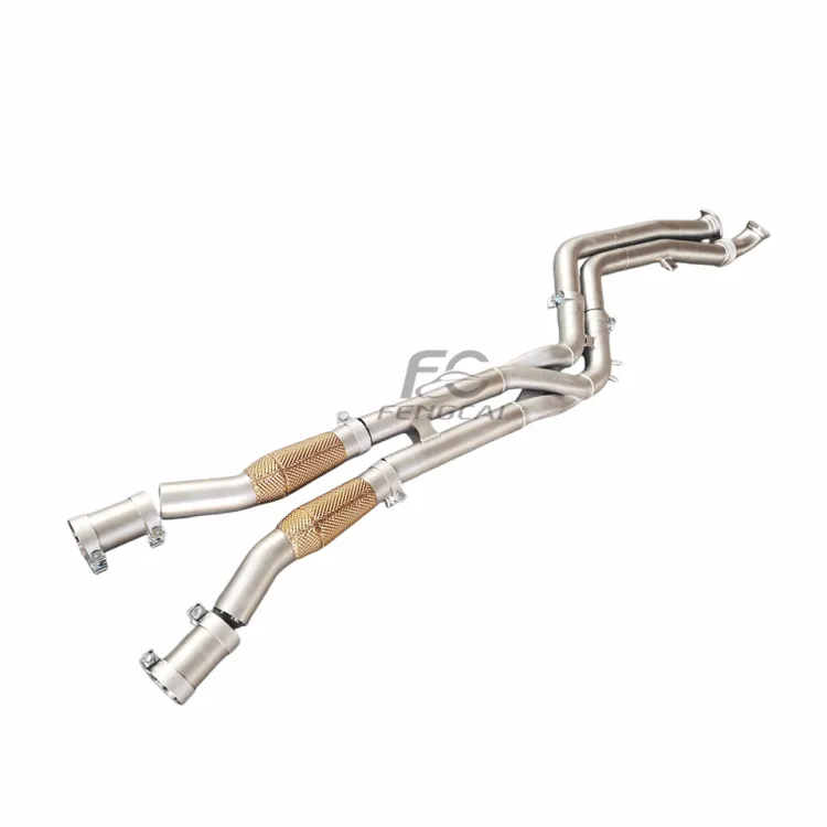 Stainless Exhaust With Z-Pipe & AFC Acoustic Design for BMW Mid Pipe G80 M3 M4 G82 S58 Engine Exhaust Pipes Acoustic Upgrade — image 2