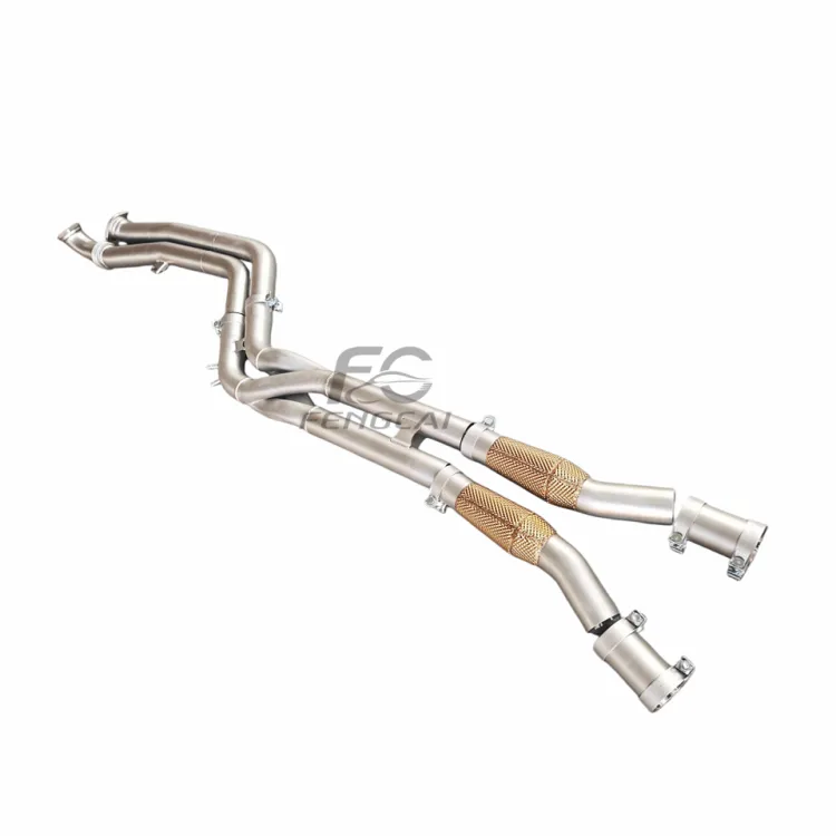Stainless Exhaust With Z-Pipe & AFC Acoustic Design for BMW Mid Pipe G80 M3 M4 G82 S58 Engine Exhaust Pipes Acoustic Upgrade — image 4