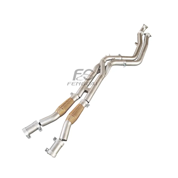 Stainless Exhaust With Z-Pipe & AFC Acoustic Design for BMW Mid Pipe G80 M3 M4 G82 S58 Engine Exhaust Pipes Acoustic Upgrade — image 6