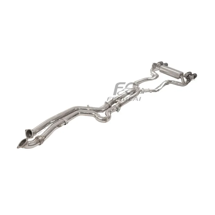 Valvetronic Control Valve Exhaust Pipes for BMW M2 G87 3.0T Stainless Steel Catback Exhaust Muffler Cut-To-Fit Clamp-On — image 3
