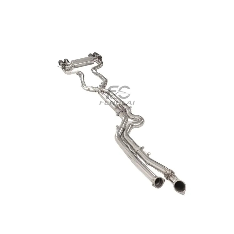Valvetronic Control Valve Exhaust Pipes for BMW M2 G87 3.0T Stainless Steel Catback Exhaust Muffler Cut-To-Fit Clamp-On — image 5