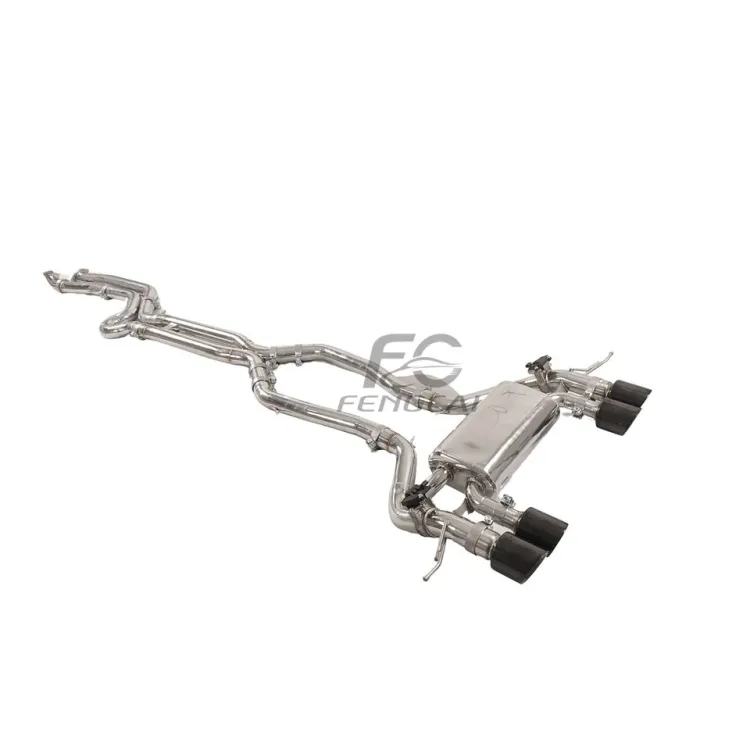 Valvetronic Control Valve Exhaust Pipes for BMW M2 G87 3.0T Stainless Steel Catback Exhaust Muffler Cut-To-Fit Clamp-On — image 6
