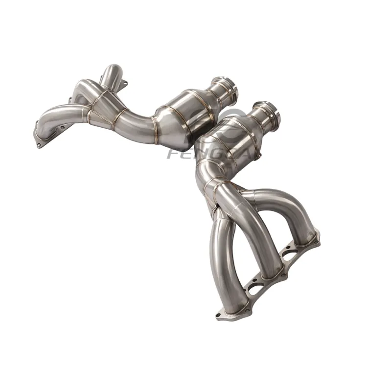 High Flow 200CELL Exhaust Manifold Headers for Porsche 911 991.1 GT3 3.8L 4.0L 304 Stainless Steel Equal Length Design Upgrade — image 4