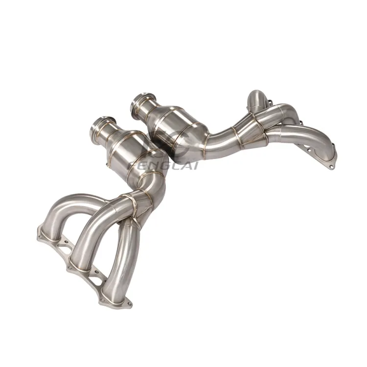 High Flow 200CELL Exhaust Manifold Headers for Porsche 911 991.1 GT3 3.8L 4.0L 304 Stainless Steel Equal Length Design Upgrade — image 5
