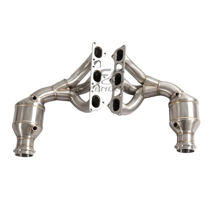 High Flow 200CELL Exhaust Manifold Headers for Porsche 911 991.1 GT3 3.8L 4.0L 304 Stainless Steel Equal Length Design Upgrade — image 6