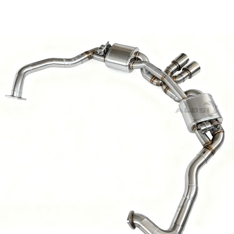 Valvetronic Catback Exhaust System for Porsche Boxster Cayman 981 3.4 3.8 2012-2016 Car Muffler 1:1 OEM Fitment — image 2
