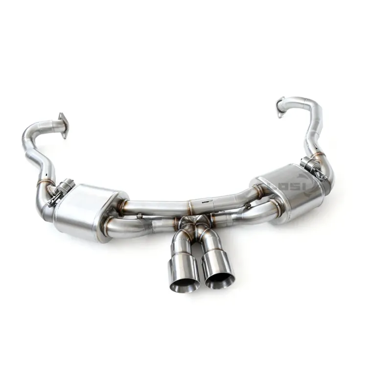 Valvetronic Catback Exhaust System for Porsche Boxster Cayman 981 3.4 3.8 2012-2016 Car Muffler 1:1 OEM Fitment — image 4
