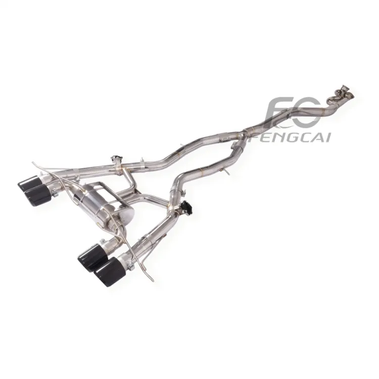 SUS304 Valvetronic Exhaust Muffler for BMW M3 M4 G80 G82 G8X Catback Exhaust Pipes with Valve Controller Fit — image 3