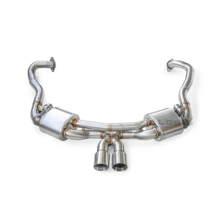 Valvetronic Catback Exhaust System for Porsche Boxster Cayman 981 3.4 3.8 2012-2016 Car Muffler 1:1 OEM Fitment — image 6