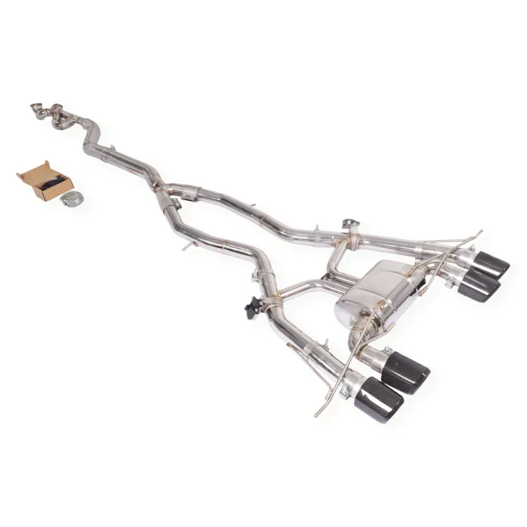 SUS304 Valvetronic Exhaust Muffler for BMW M3 M4 G80 G82 G8X Catback Exhaust Pipes with Valve Controller Fit — image 5