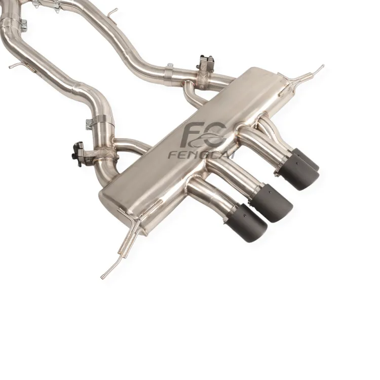Valvetronic Exhaust Muffler for BMW G8X G80 G82 M3 M4 S58 Engine Sports Sound SS304 Exhaust Pipes with Electric Valve Actuator — image 4