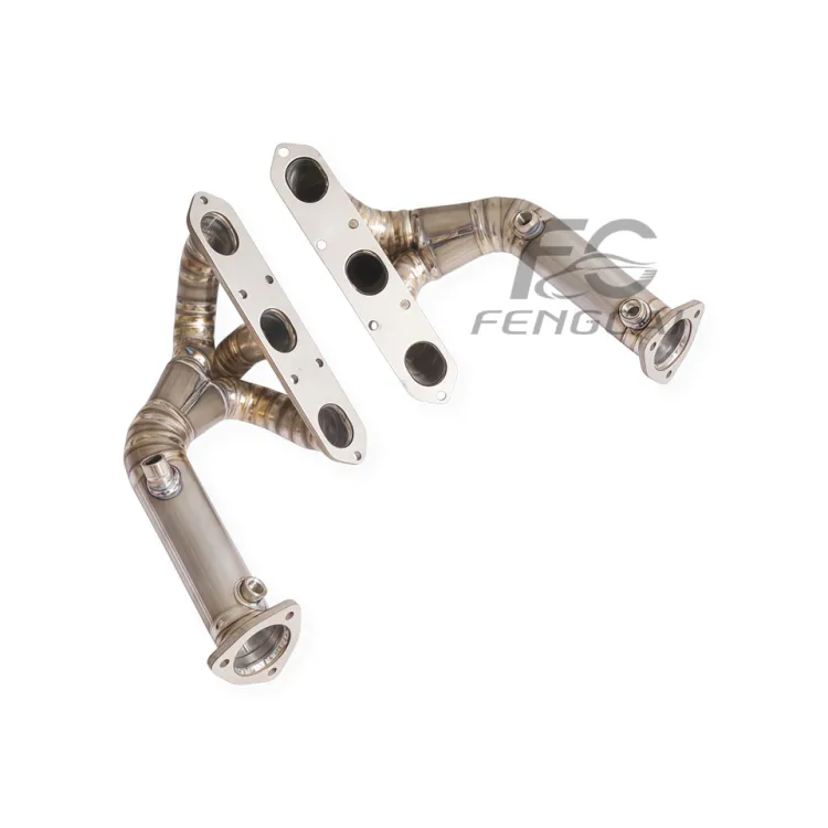 Custom Titanium Alloy Exhaust Manifold Headers for Porsche 987 Cayman Boxster 2.9L Equal Length Racing Design Racing Car Upgrade — image 2